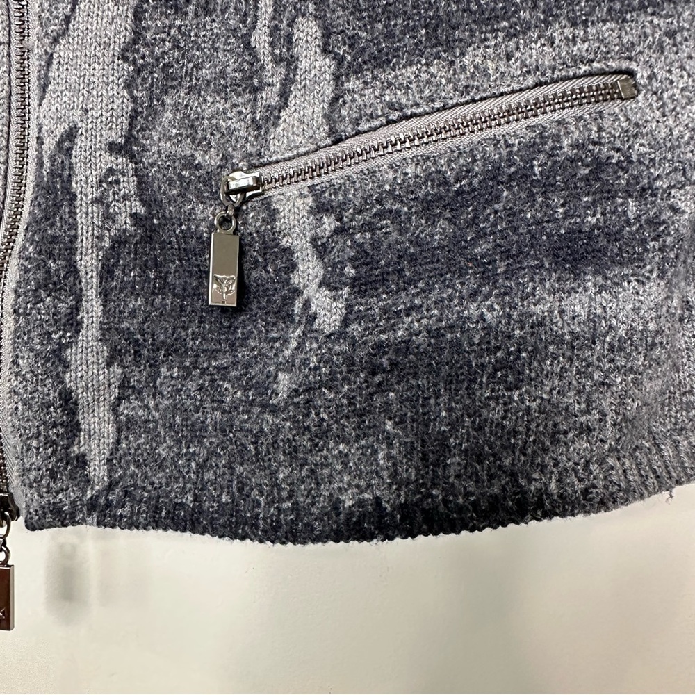 Monari Italia zip up long sleeve sweater jacket - Picture 10 of 14